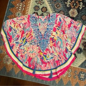 Lilly Pulitzer Silk Trapeze Shirt - XXS / XS